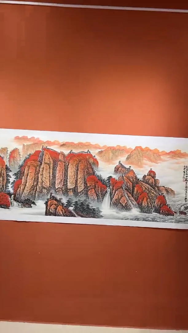 【闪购商品】国画郑乐华手绘绘画作品7-34