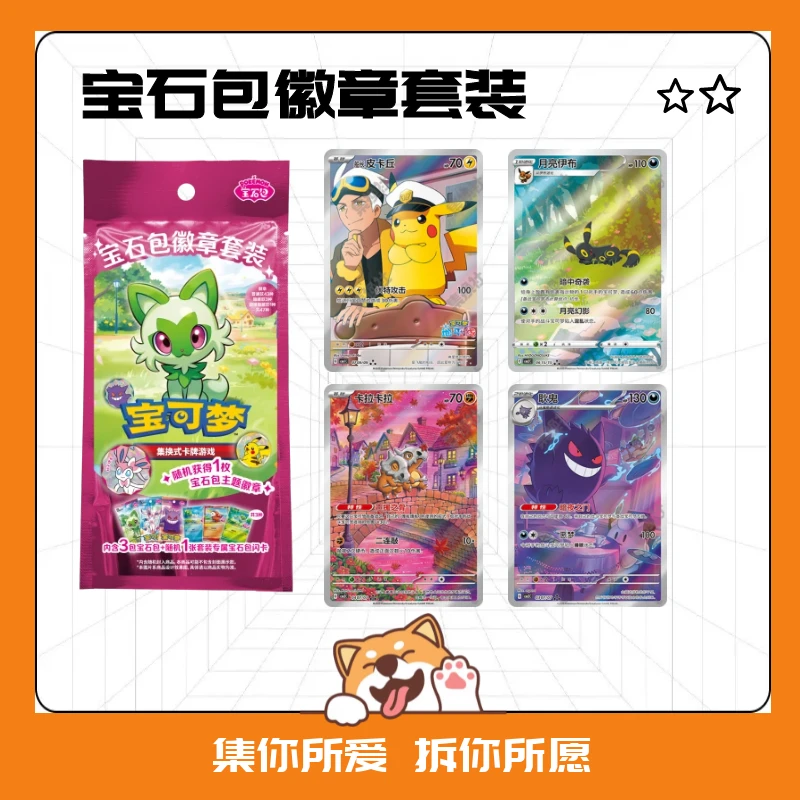 宝可梦 简中 宝石包徽章套组