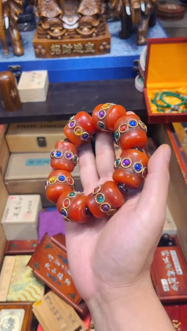 未镶嵌蜜蜡裸石L老七专属高端精品98