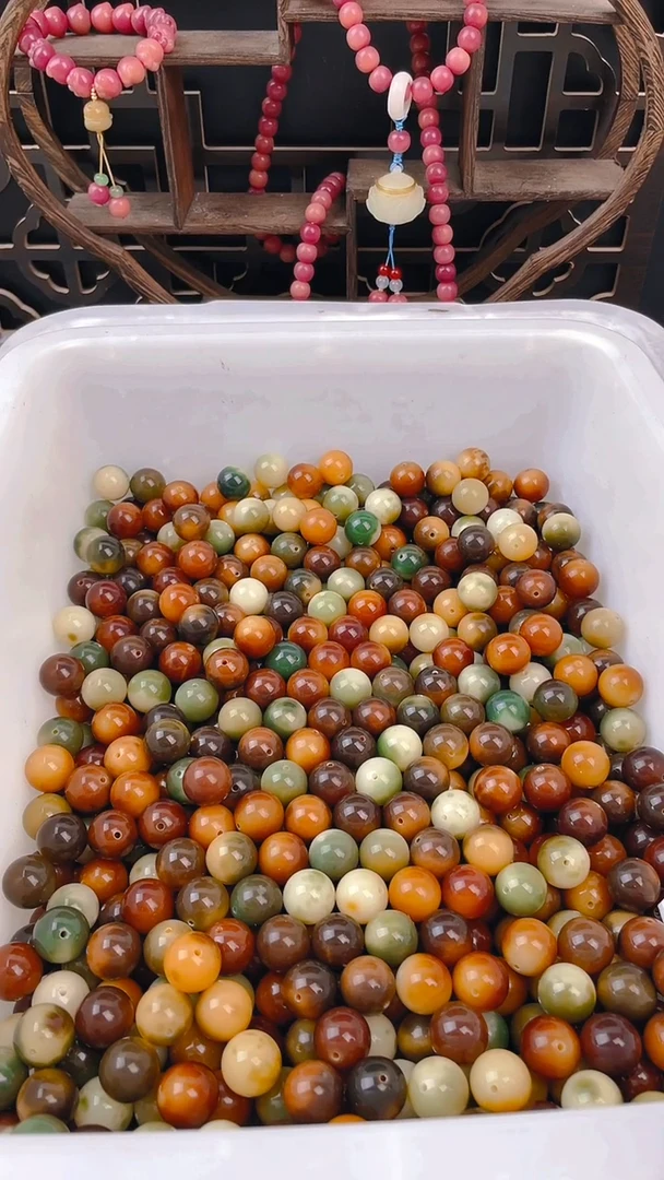【闪购商品】菩提根/象牙果把件15＋花皮50颗