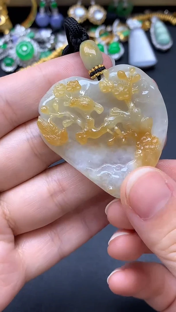 颈饰未镶嵌翡翠114-中国好珍宝