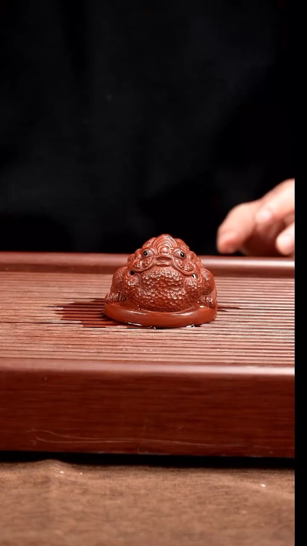 茶壶紫砂宜兴紫砂金蟾