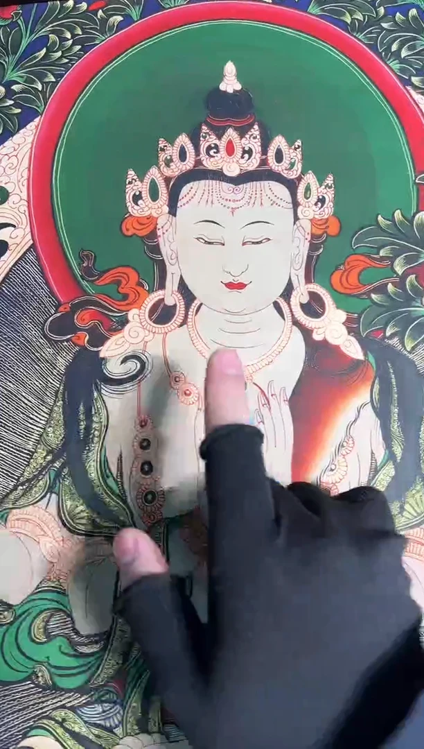 卷轴画天天的唐卡tk160