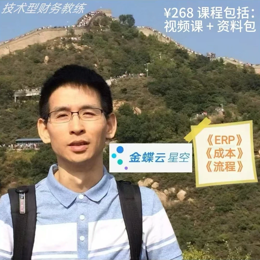 [ERP+成本+流程] 实训课（视频课+资料包）