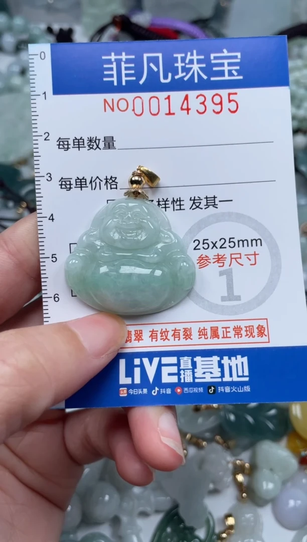 颈饰未镶嵌翡翠14395