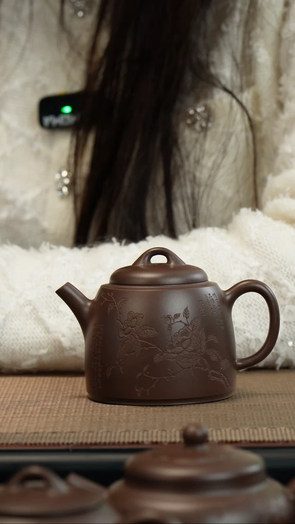 【闪购商品】紫砂茶壶老紫泥言念