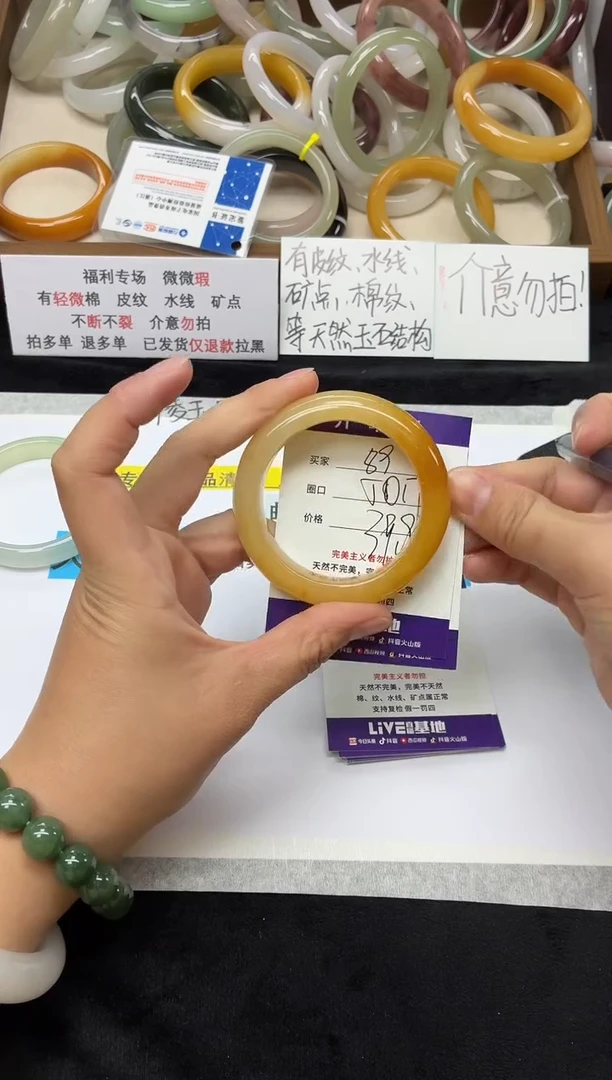未镶嵌手镯石英质玉89