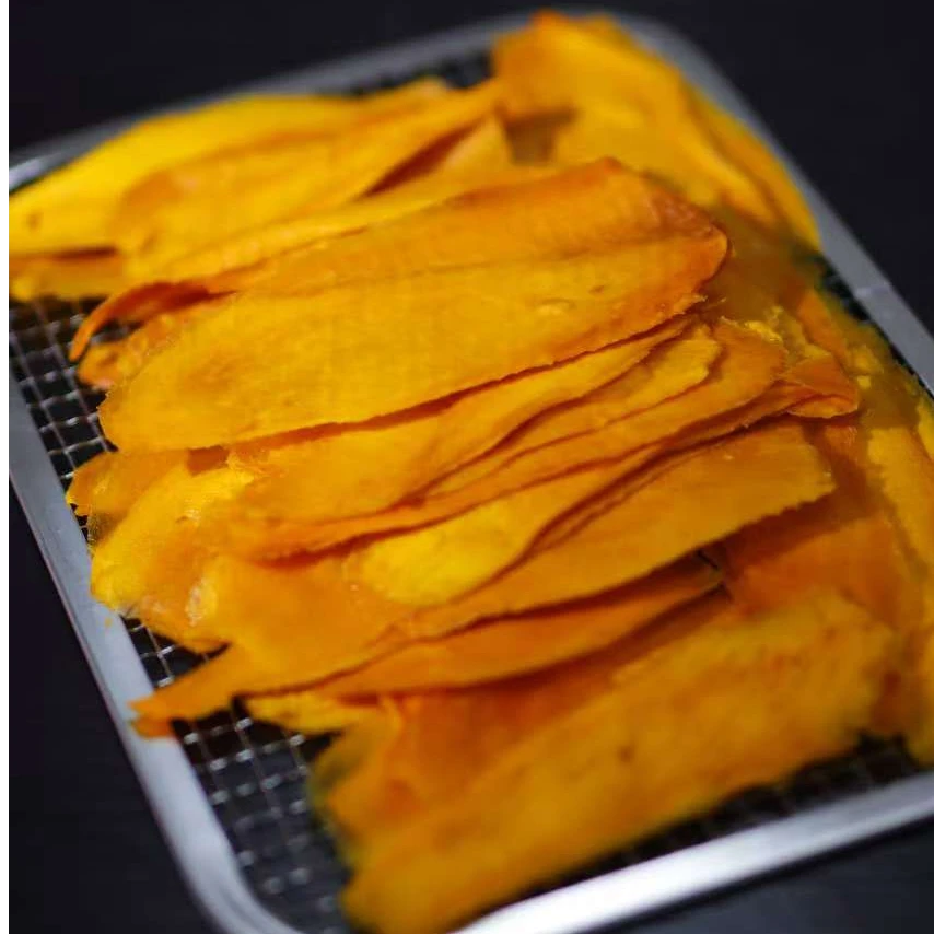 纯手工鲜蒸云南潞江鹰嘴芒果干无添加