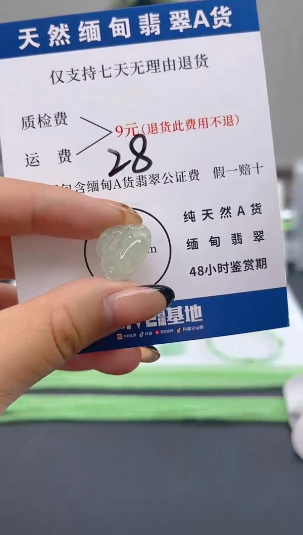 颈饰未镶嵌翡翠纯天然缅甸翡翠A货