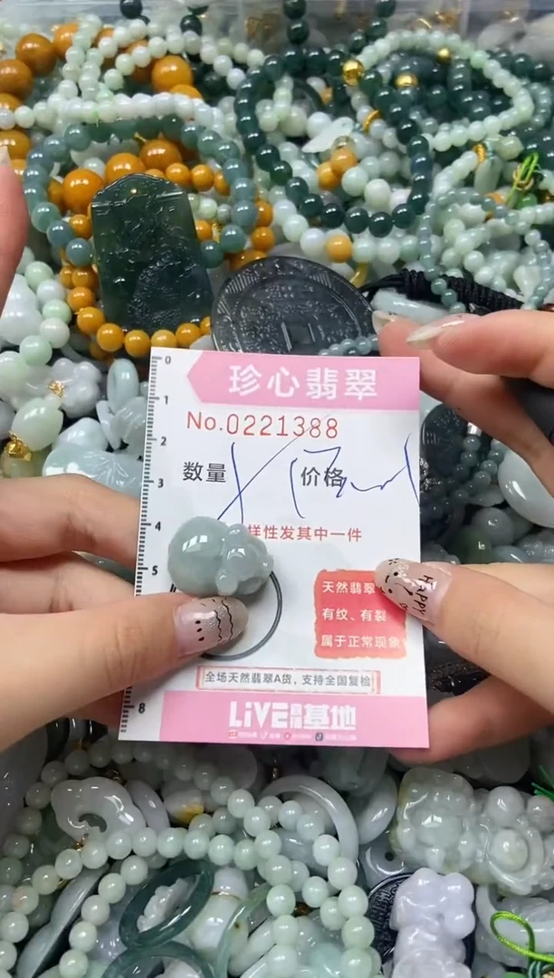 翡翠未镶嵌颈饰闪购0221388多样性发其一