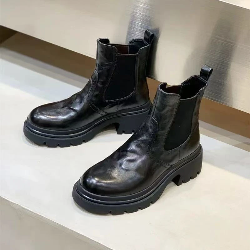 【暖秋专属】蜜兔秋季新款时尚舒适女鞋24329-6