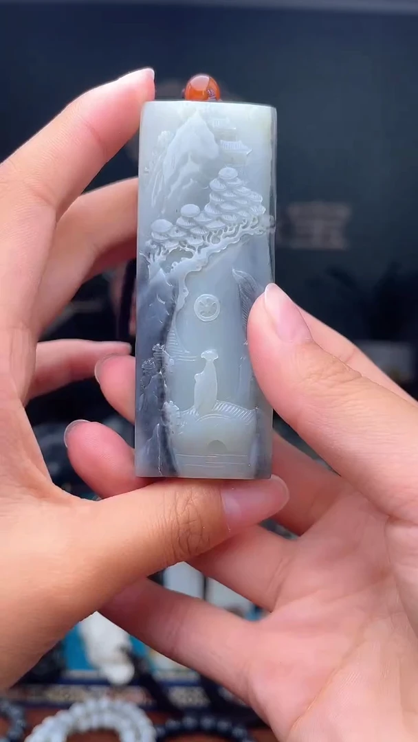 未镶嵌和田玉挂件1