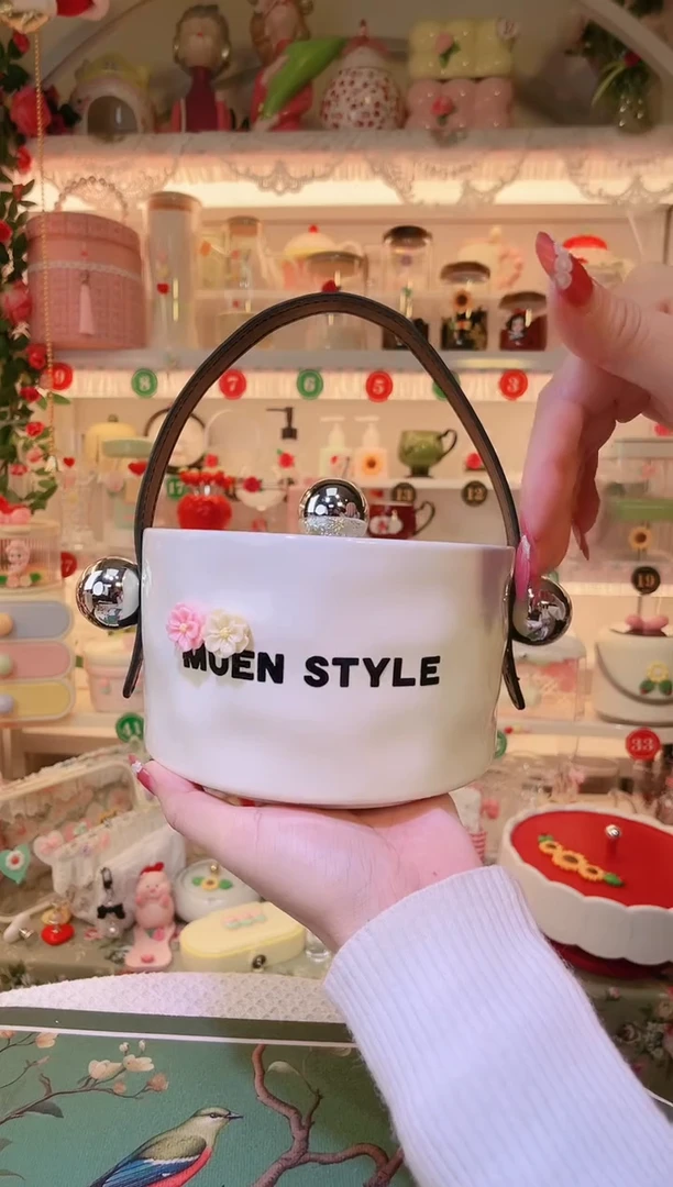 陶瓷提桶提桶——手工制作品质好！