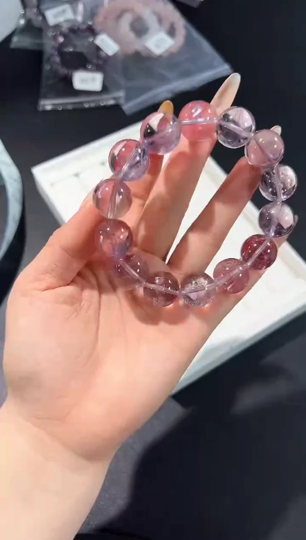 未镶嵌手链水晶35g多样性发其一【1条】默认微瑕15mm