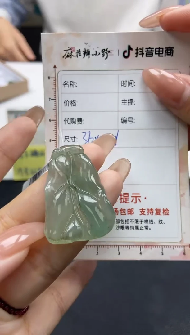 【闪购商品】翡翠颈饰未镶嵌天然翡翠A货04