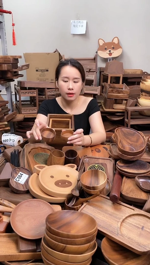 木  南美胡桃木8*3.5cm 小茶杯 到手2个