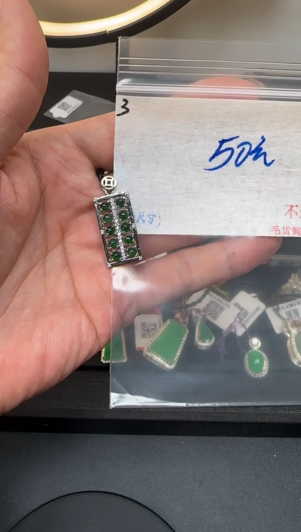 毛货需精细抛光戒面