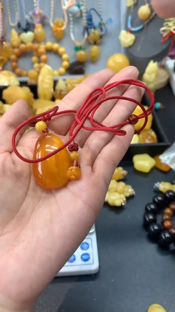 【闪购商品】琥珀珠宝奇石未镶嵌163
