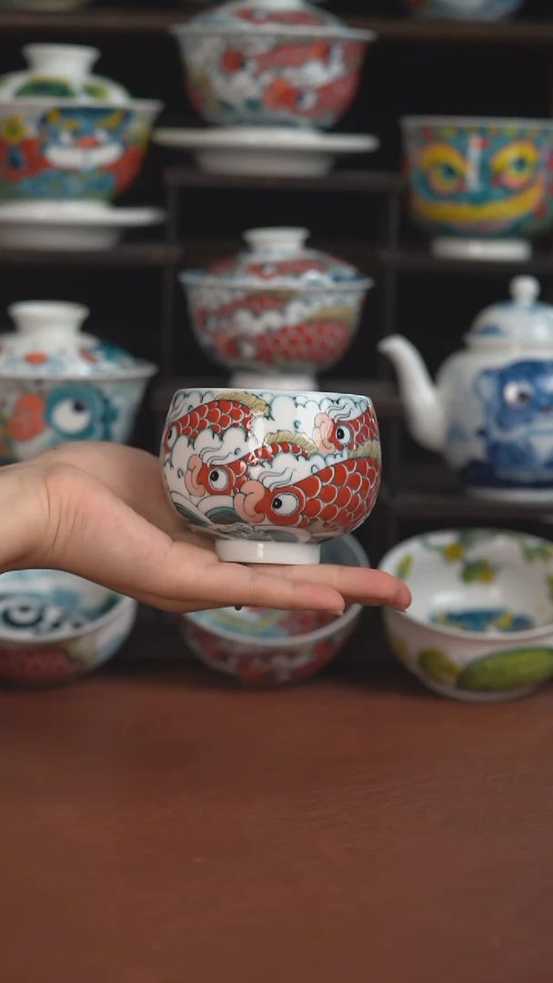 老师作品九鱼蛋杯（宠粉福利）