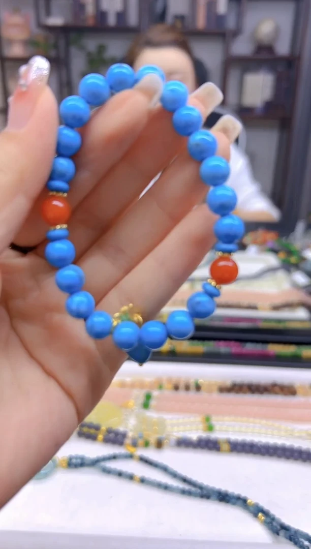 玛瑙/玉髓手链未镶嵌DIY款SX5