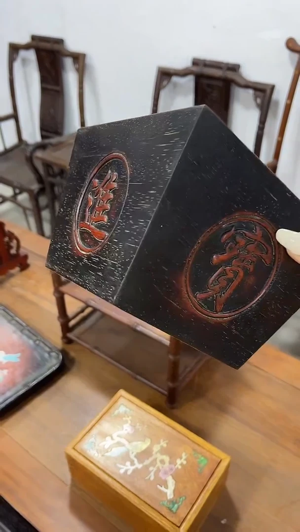 木忆沐铜茶具茶架1