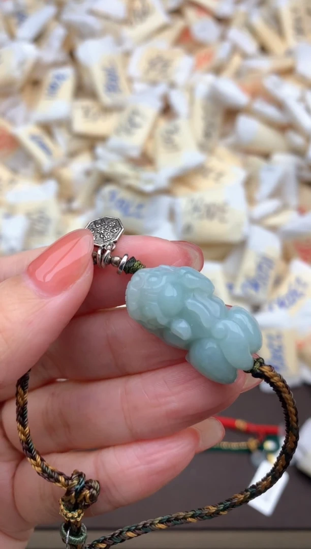 【闪购商品】翡翠挂件银S925镶嵌一