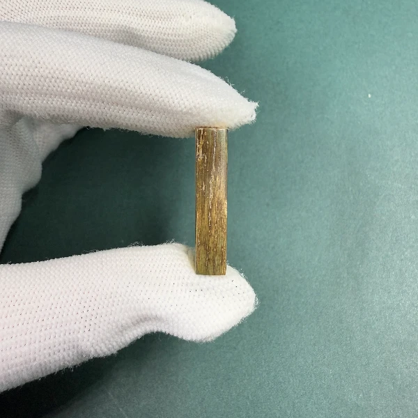 H5925天然猛犸牙一字三通 支持鉴定 假一罚四