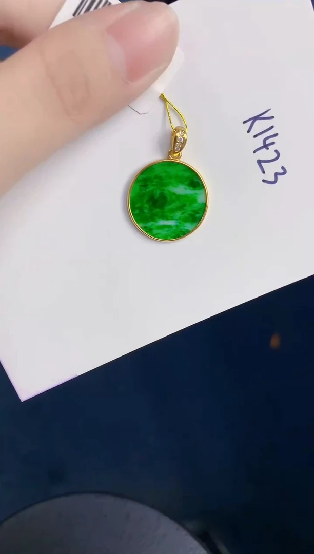 颈饰未镶嵌翡翠天然翡翠缅甸A货