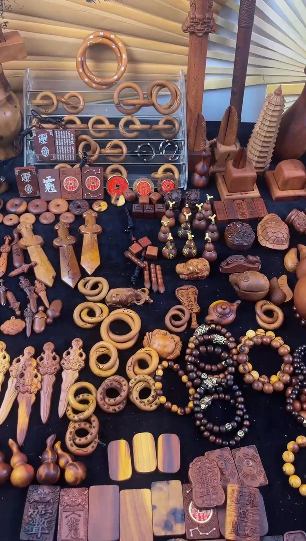 【闪购商品】木木雕枣木老料紫薇剑一物一拍