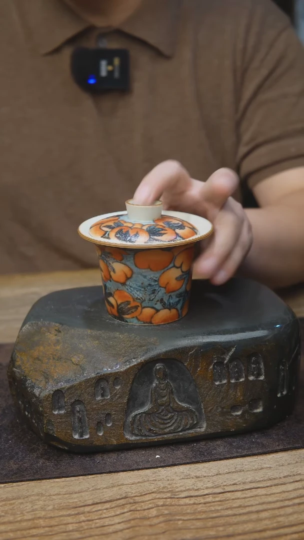 甘石陶艺青花手绘088