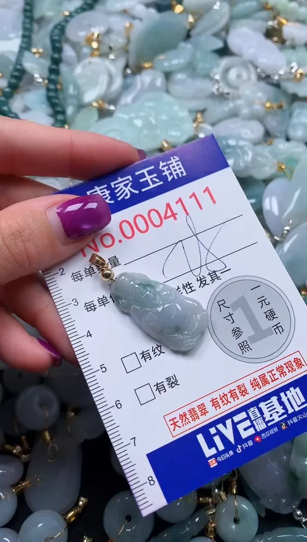 颈饰未镶嵌翡翠4111