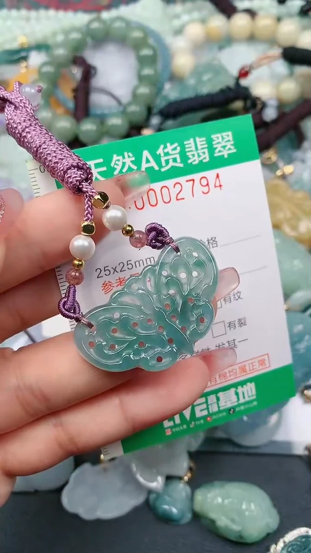 颈饰未镶嵌翡翠.0002794