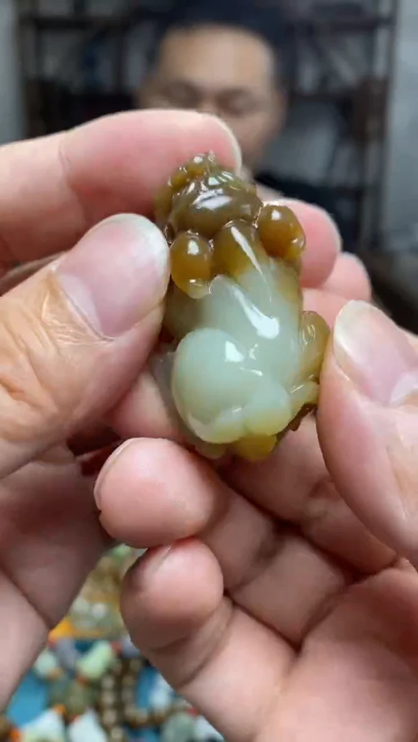 和田玉未镶嵌颈饰77