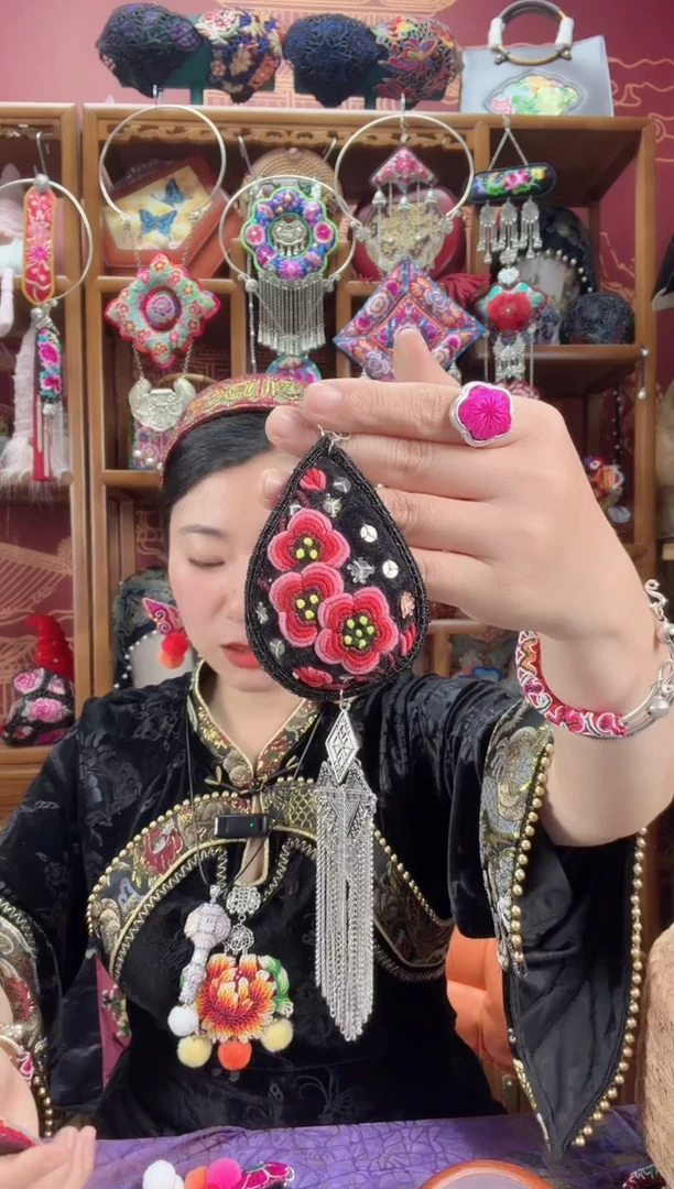 刺绣压襟91甜甜家