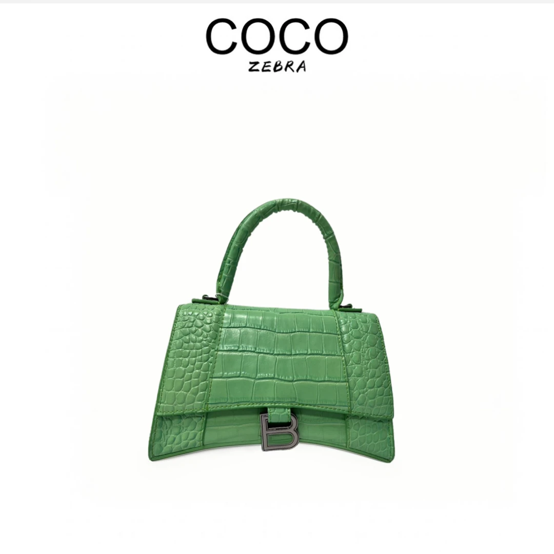 经典时尚百搭包包QQ-6175#-鳄鱼纹牛油果