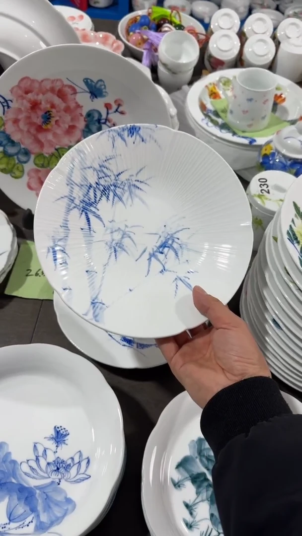 其他景德镇高温瓷（圆贝盘）