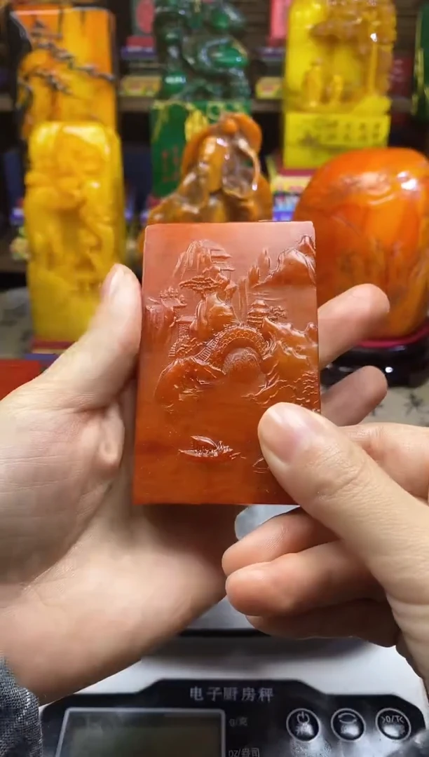 寿山石印石纯天然篆刻石料