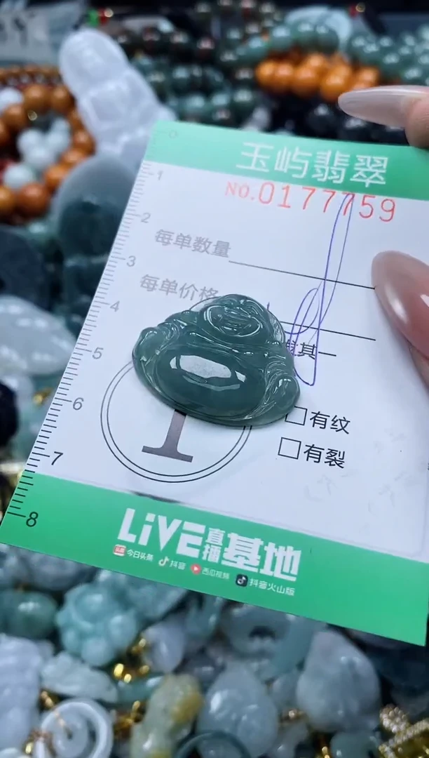 翡翠未镶嵌颈饰闪购0177759