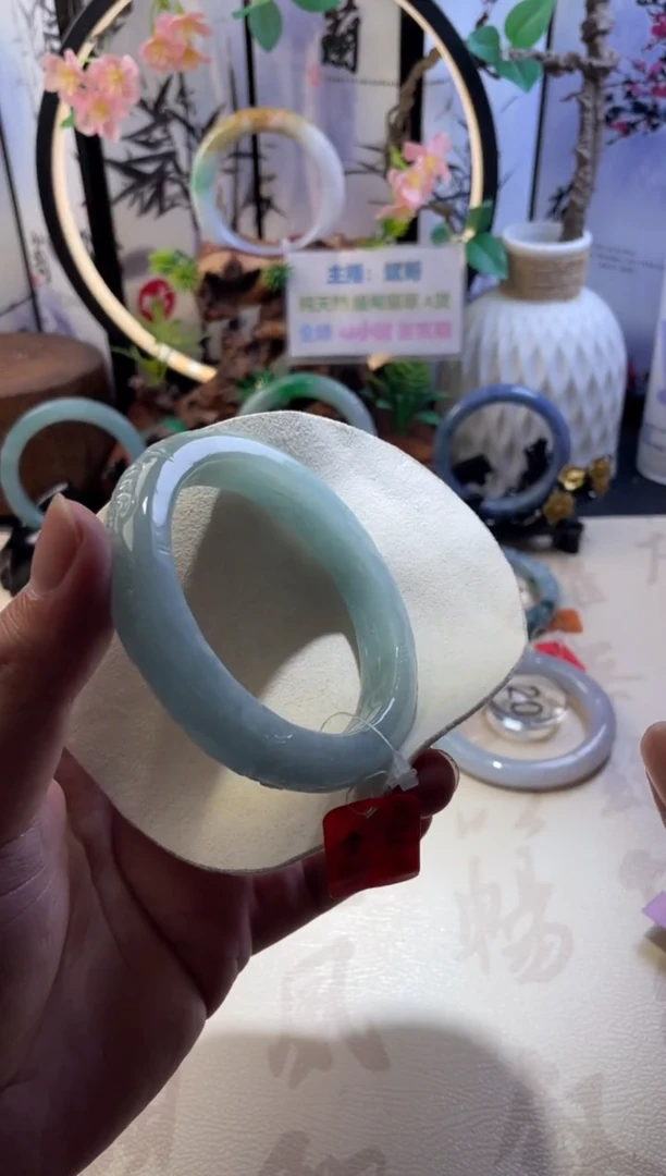 未镶嵌手镯翡翠正圈61