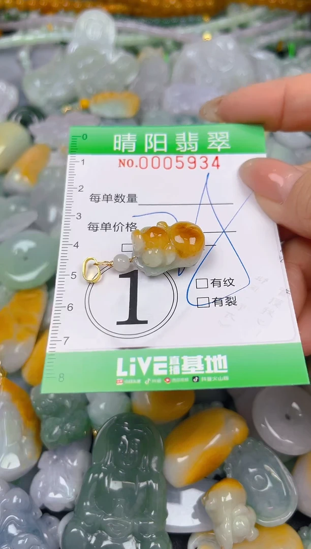 翡翠未镶嵌颈饰闪购0005934