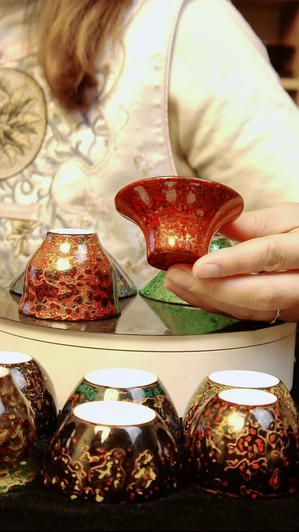 【闪购商品】大漆木胎胎体主人杯