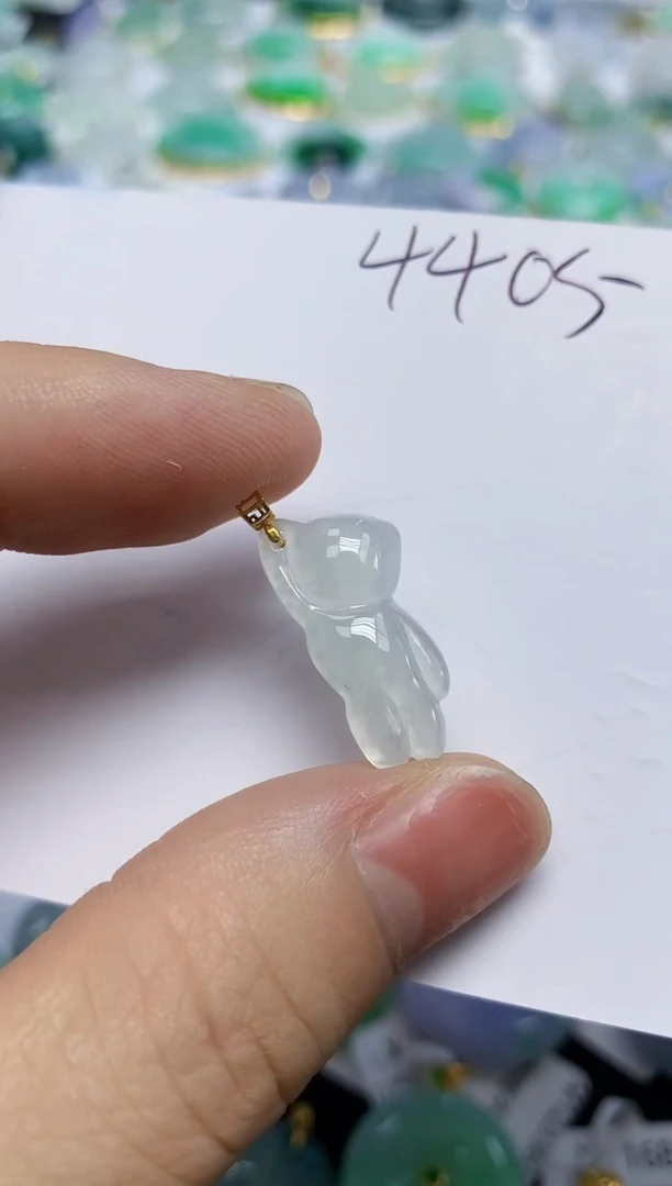 翡翠未镶嵌颈饰天然缅甸翡翠A货