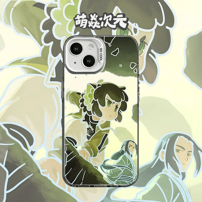 罗小黑战记适用于苹果iqoo华为oppo小米15vivo一加彩银手机防摔壳