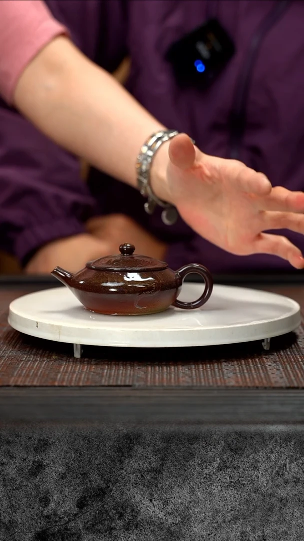 玉扁 豆青柴烧 成进窑