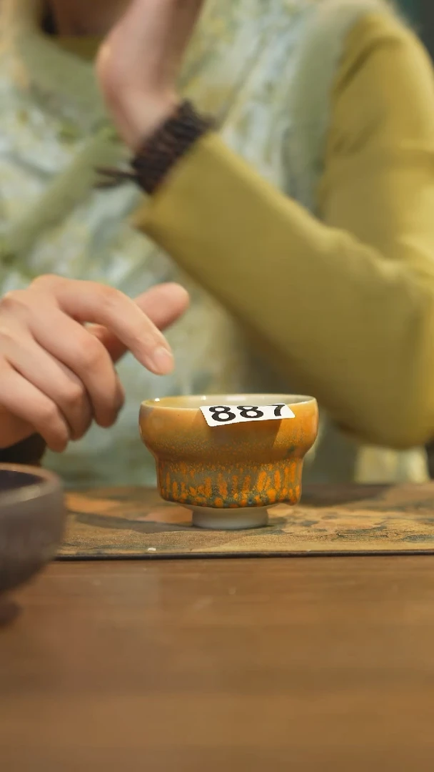 【闪购商品】其他陶瓷茶器主人杯887微瑕