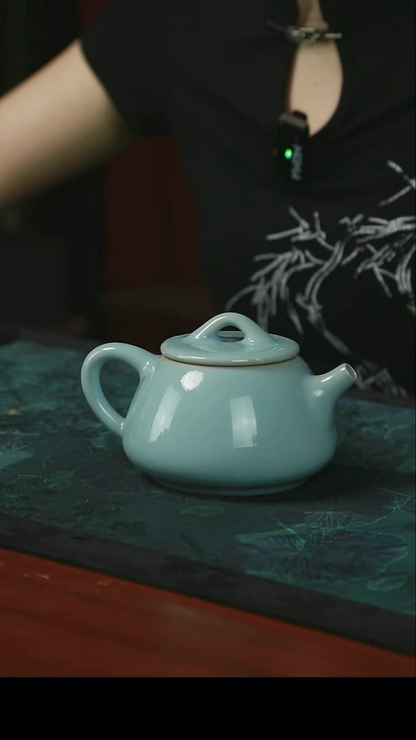 石瓢壶 支钉 开片 一级品