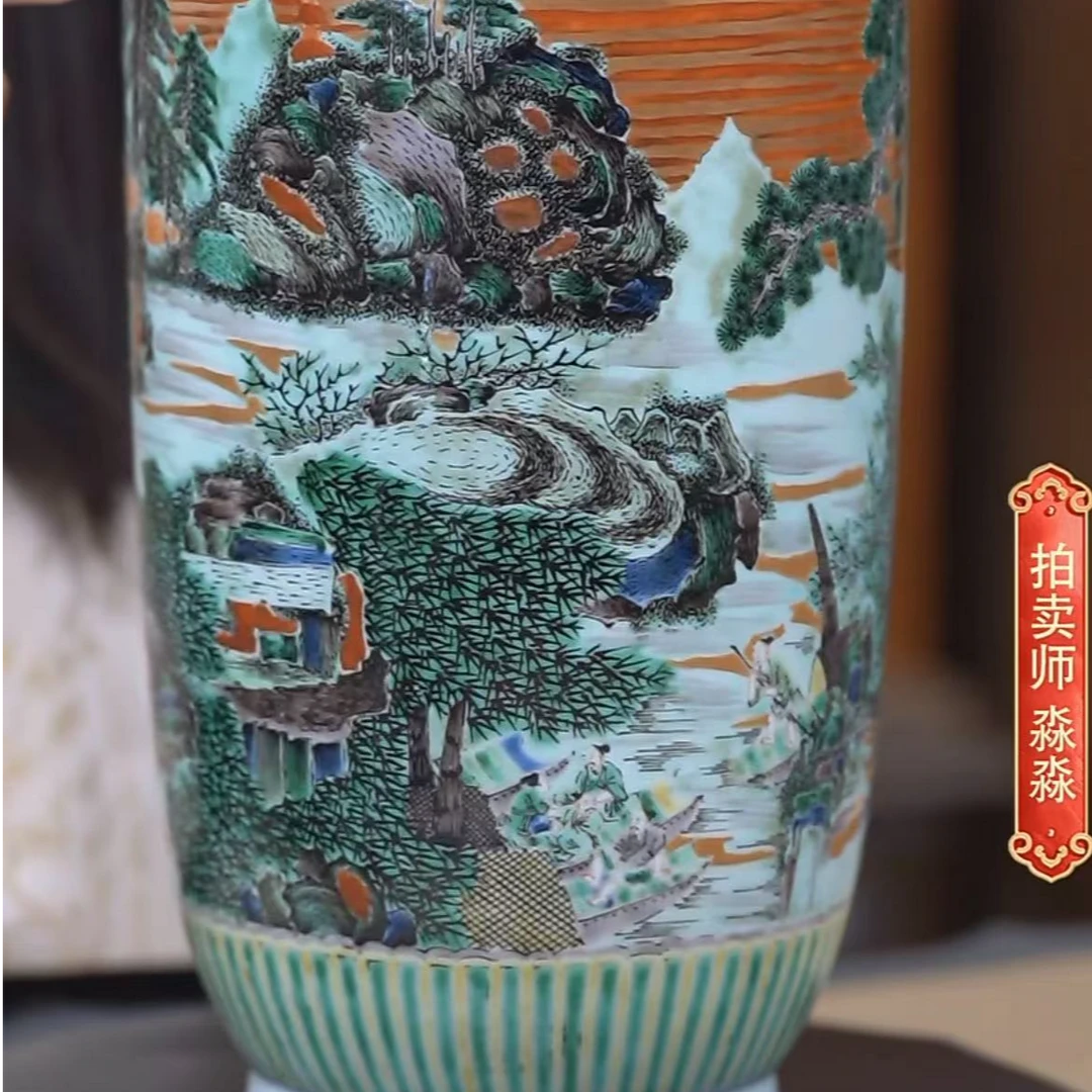国呈拍卖古董瓷器