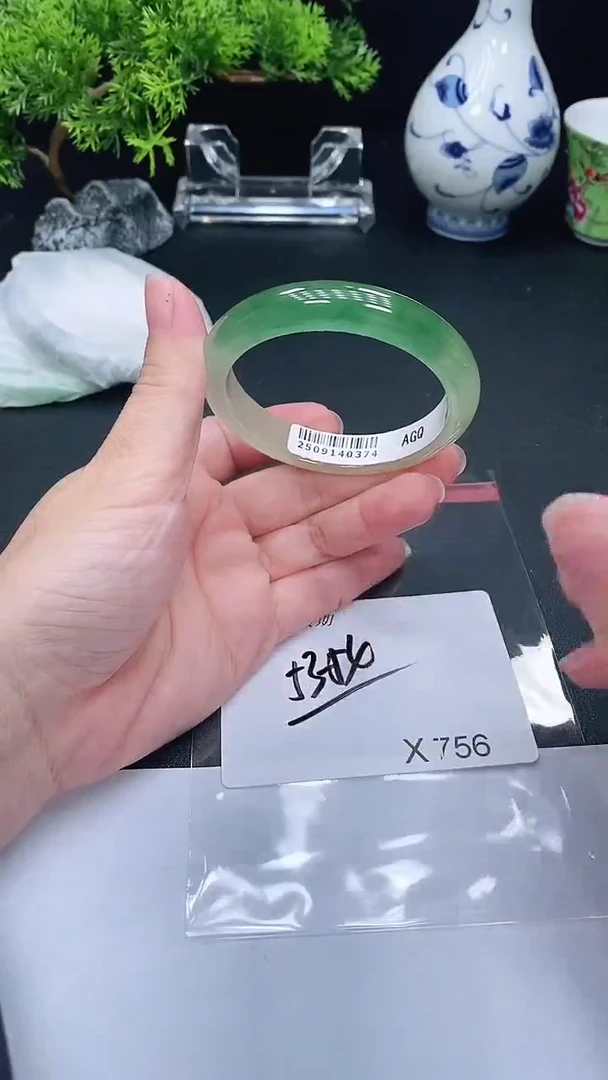 未镶嵌手镯翡翠756