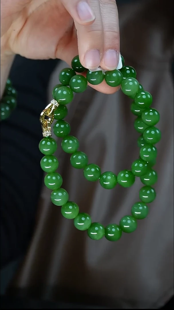 项链未镶嵌和田玉（碧玉）70