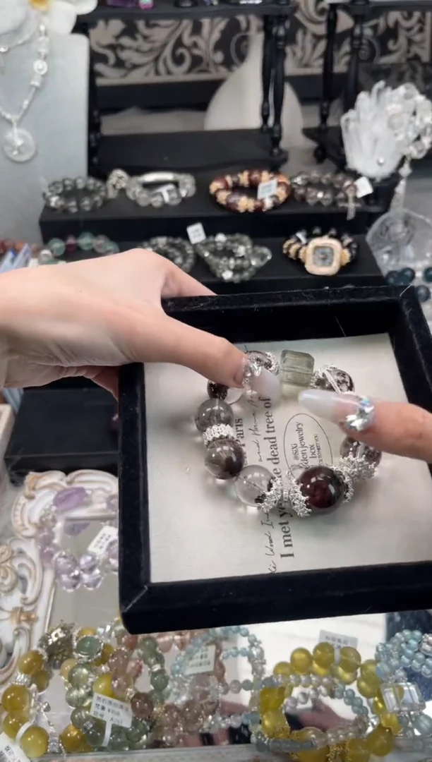 【闪购商品】水晶手链未镶嵌天然水晶 多样性发货